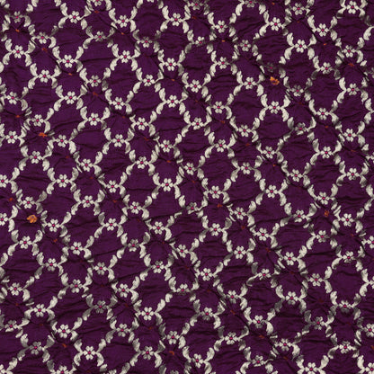 Pure Bandhej Fabric