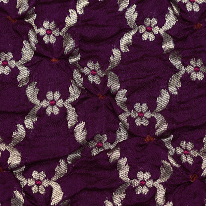 Pure Bandhej Fabric
