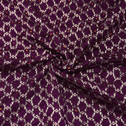 Pure Bandhej Fabric