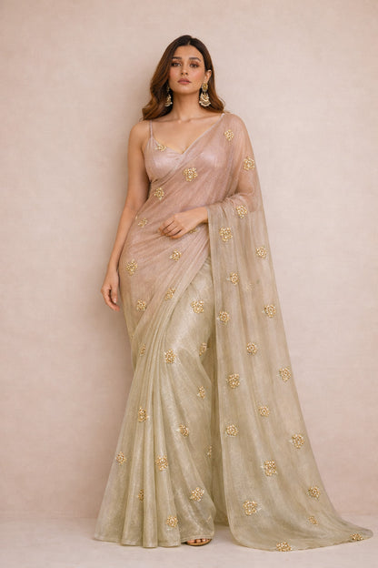 Organza Tissue Embroidery Fabric