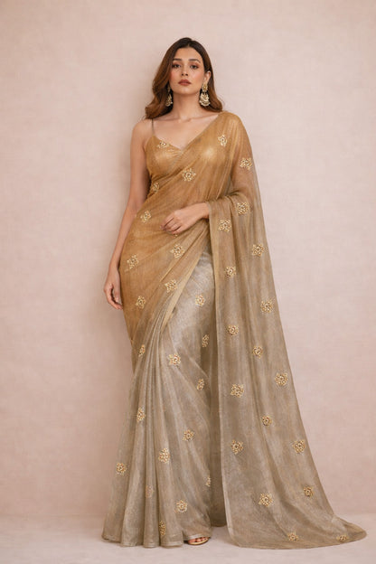 Organza Tissue Embroidery Fabric