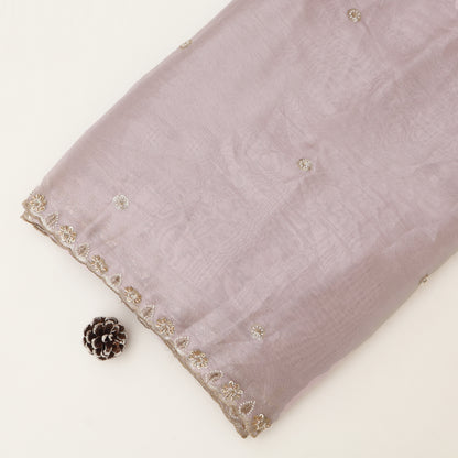 Organza Tissue Border Embroidery Fabric