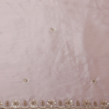 Organza Tissue Border Embroidery Fabric