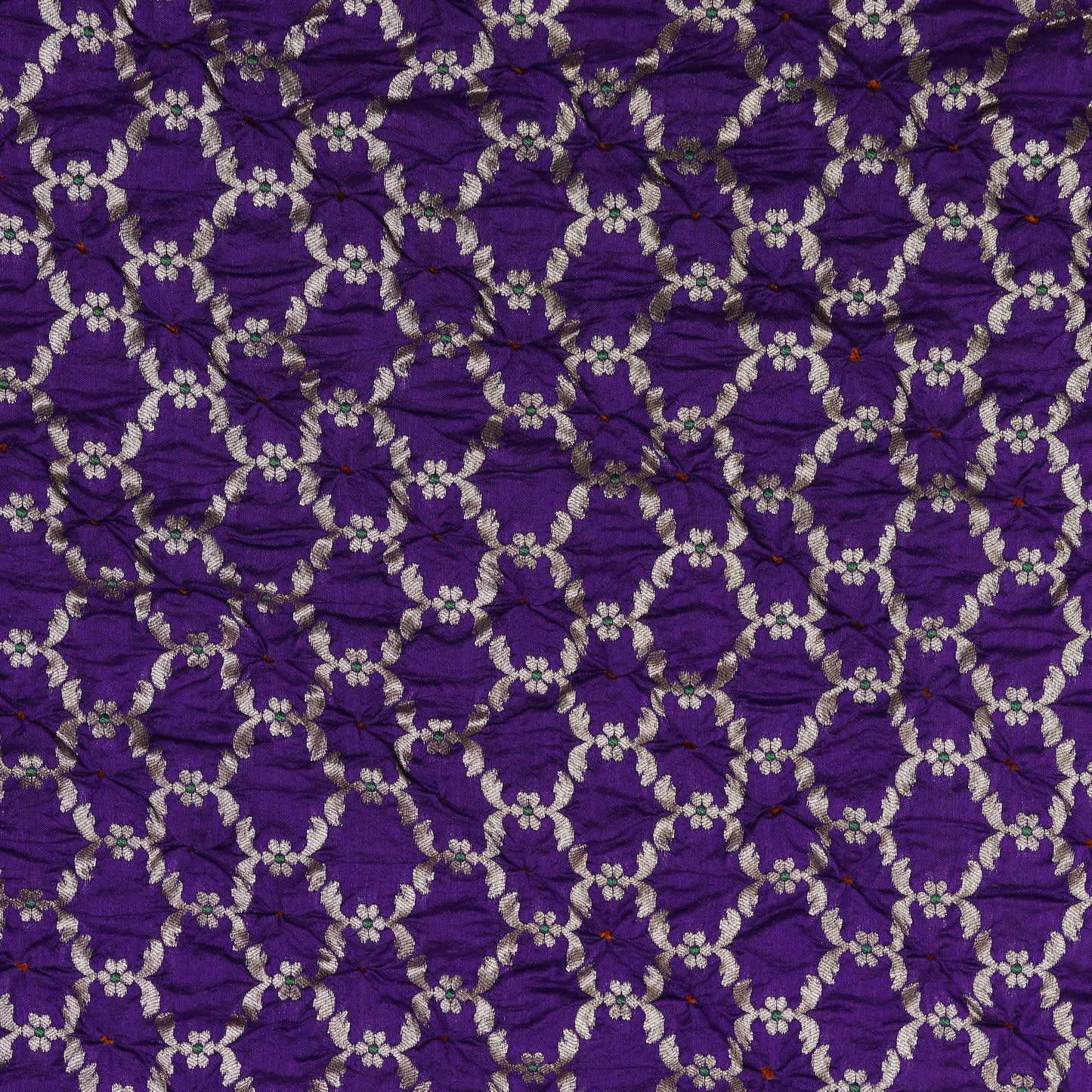 Pure Bandhej Fabric