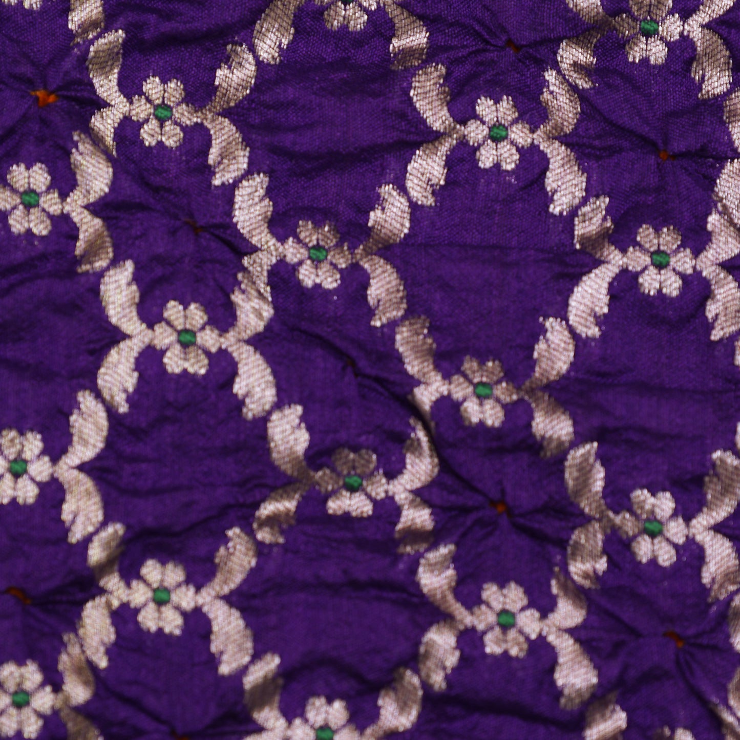 Pure Bandhej Fabric
