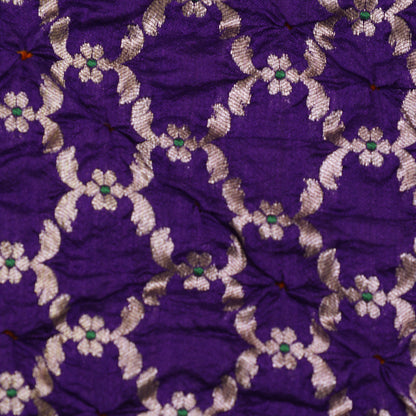 Pure Bandhej Fabric