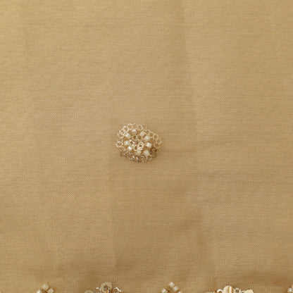 Organza Tissue Border Embroidery Fabric