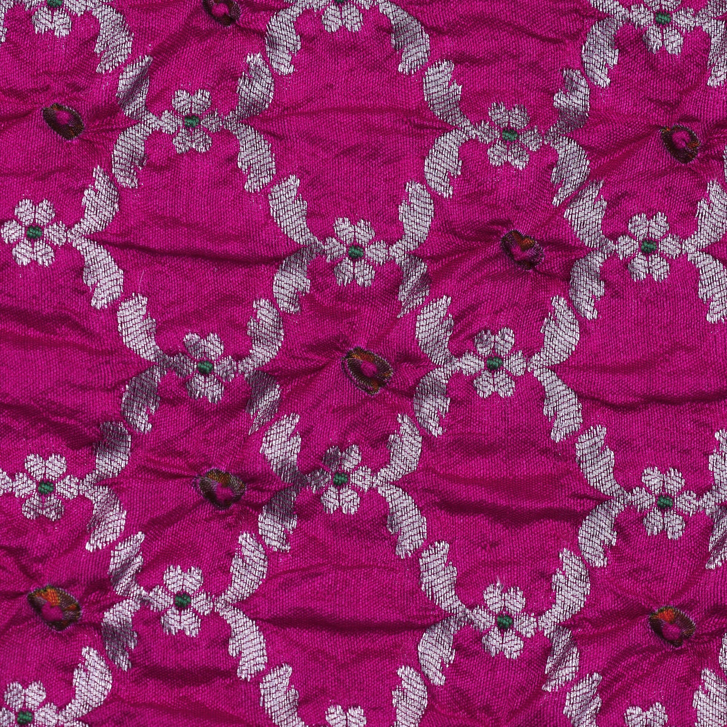 Pure Bandhej Fabric