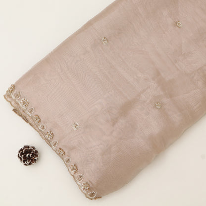 Organza Tissue Border Embroidery Fabric