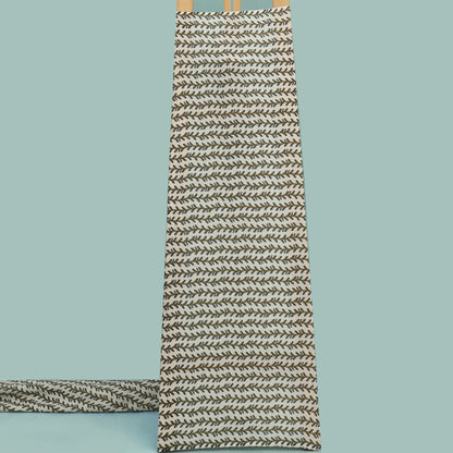 Floral Stripe Cotton Print Fabric