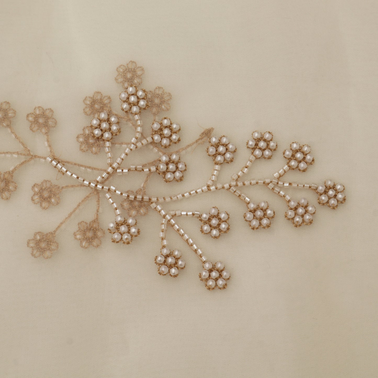 Organza Embroidery Fabric