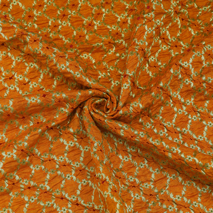 Pure Bandhej Fabric