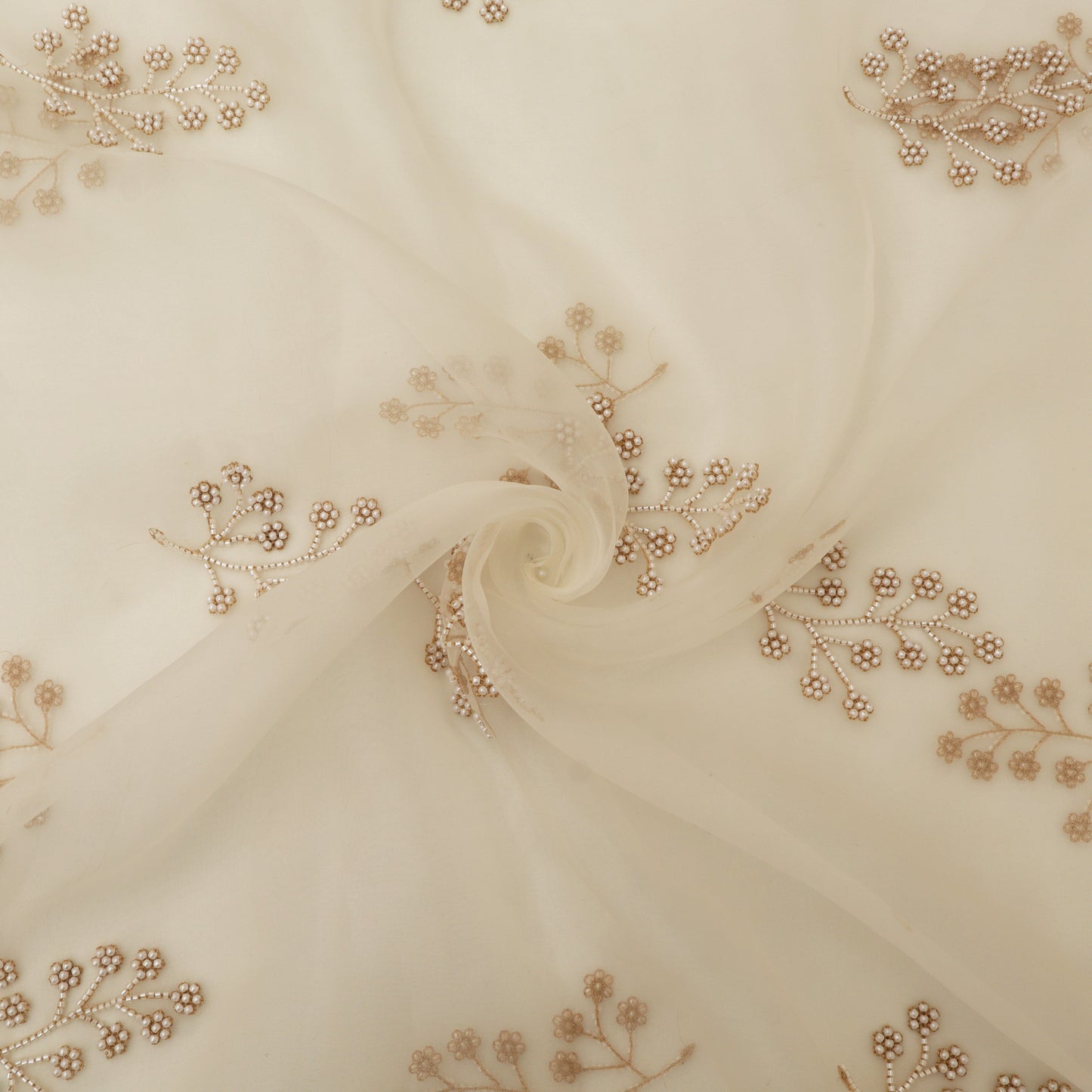 Organza Embroidery Fabric