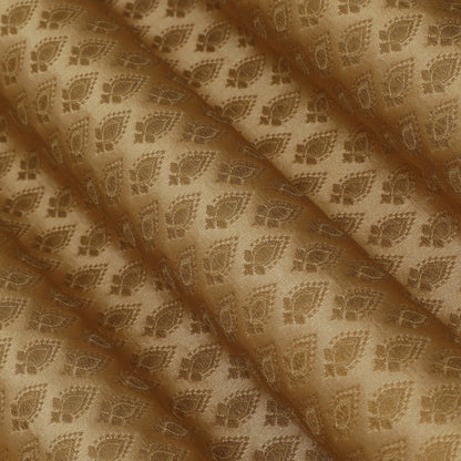 Beige Color Brocade Fabric