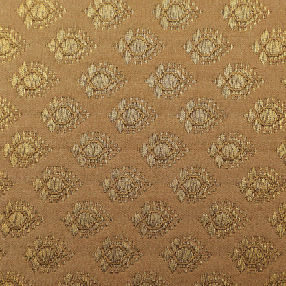 Beige Color Brocade Fabric