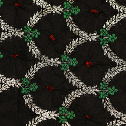 Pure Bandhej Fabric