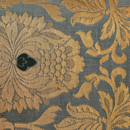 Grey Color Brocade Fabric