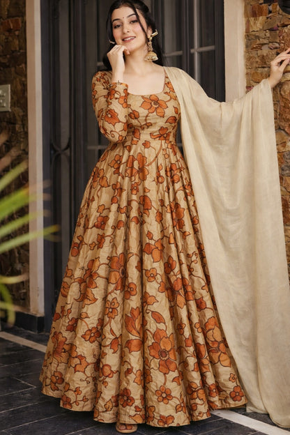 Tissue Brocade Embroidery Fabric