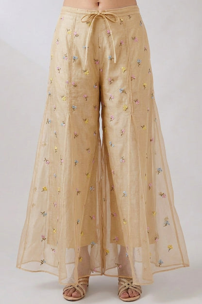 Chanderi Embroidery Fabric