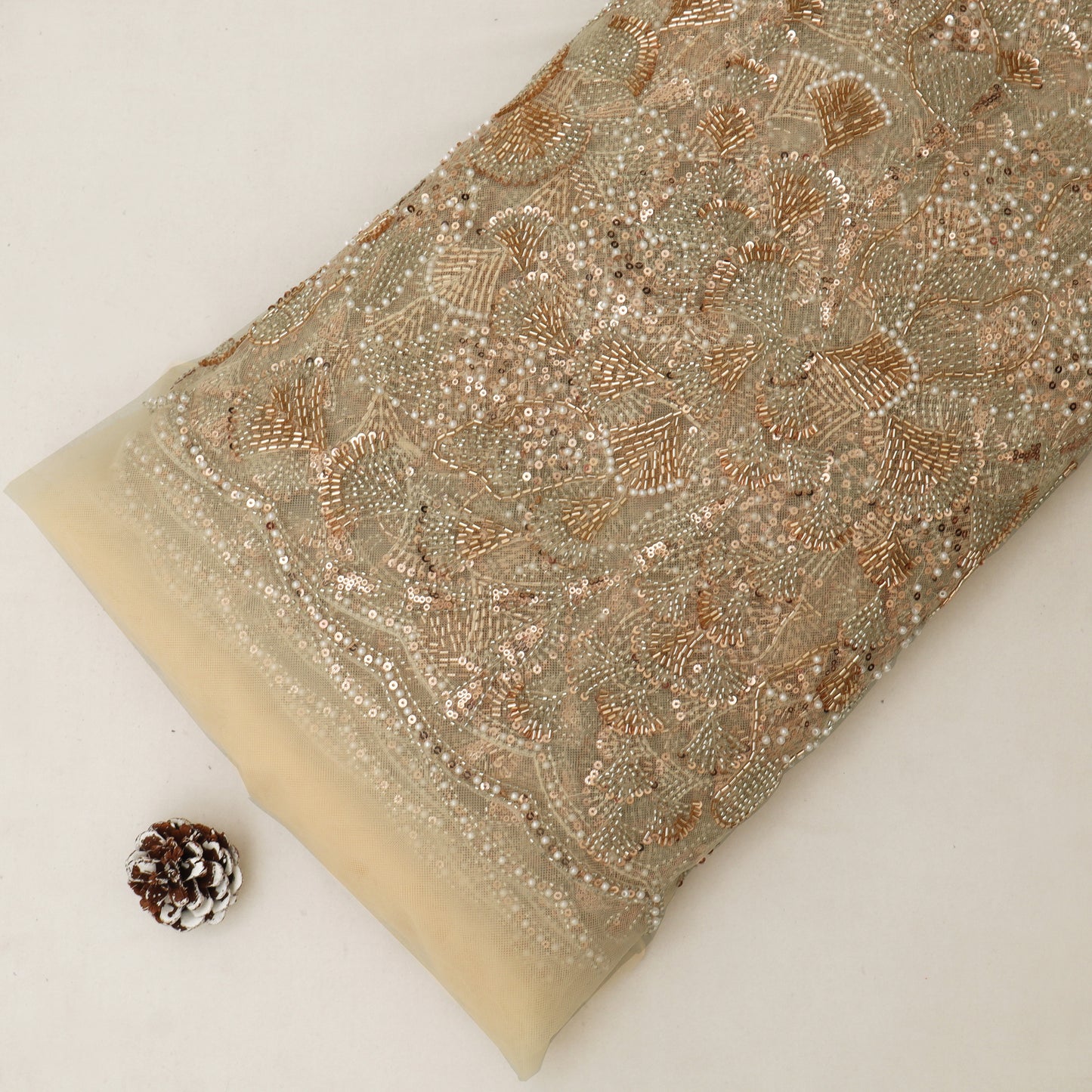 Net Embroidery Fabric