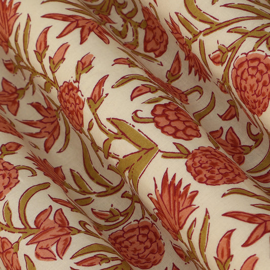 Floral Cotton Print Fabric