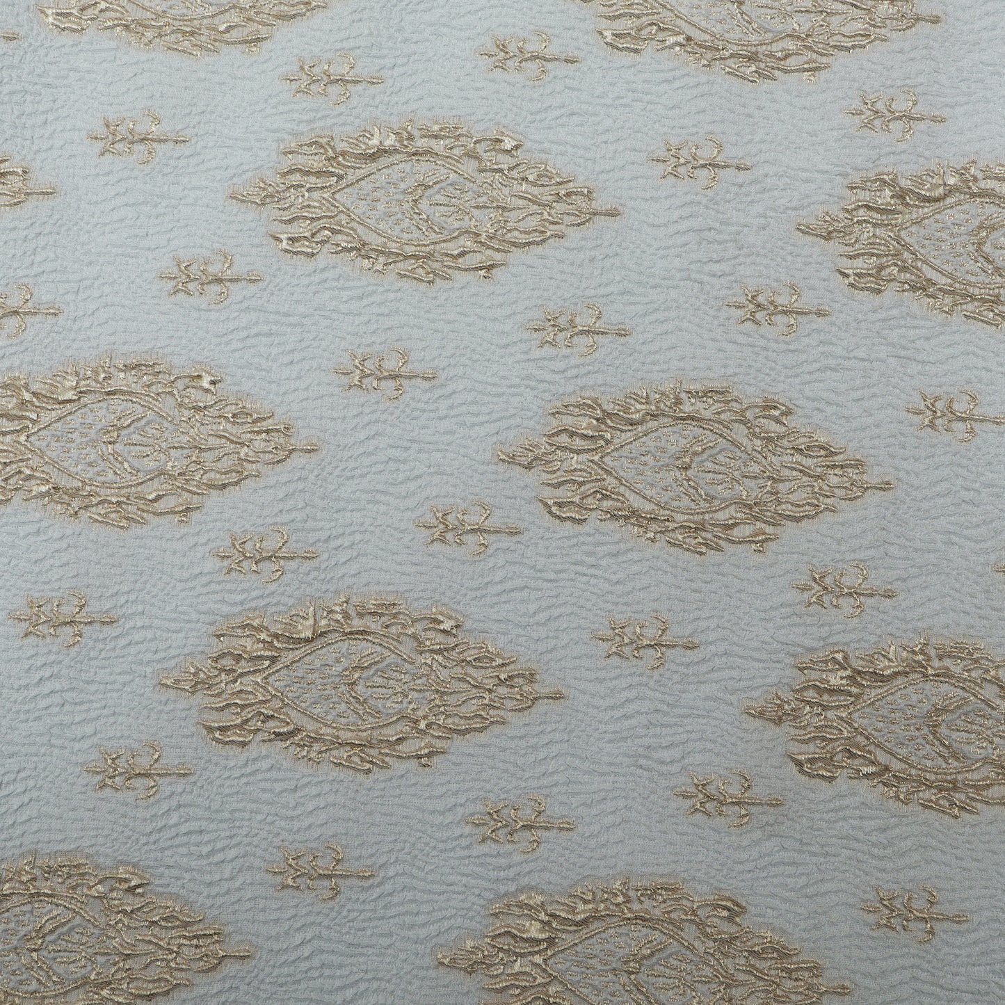 Grey Color Fukro Jaquard Fabric