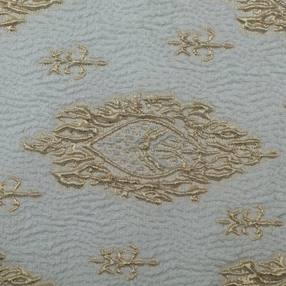 Grey Color Fukro Jaquard Fabric