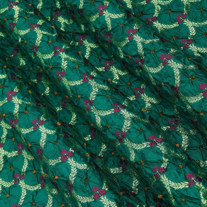 Pure Bandhej Fabric