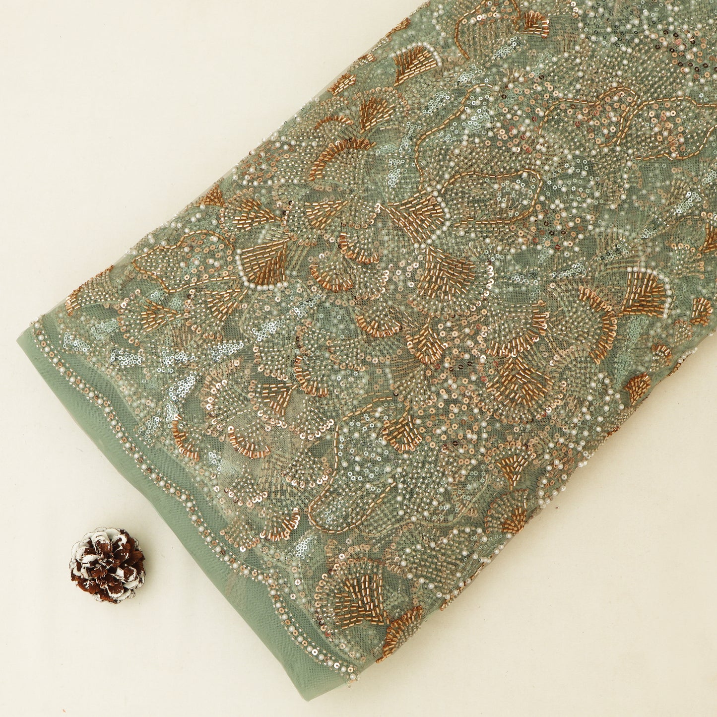 Net Embroidery Fabric