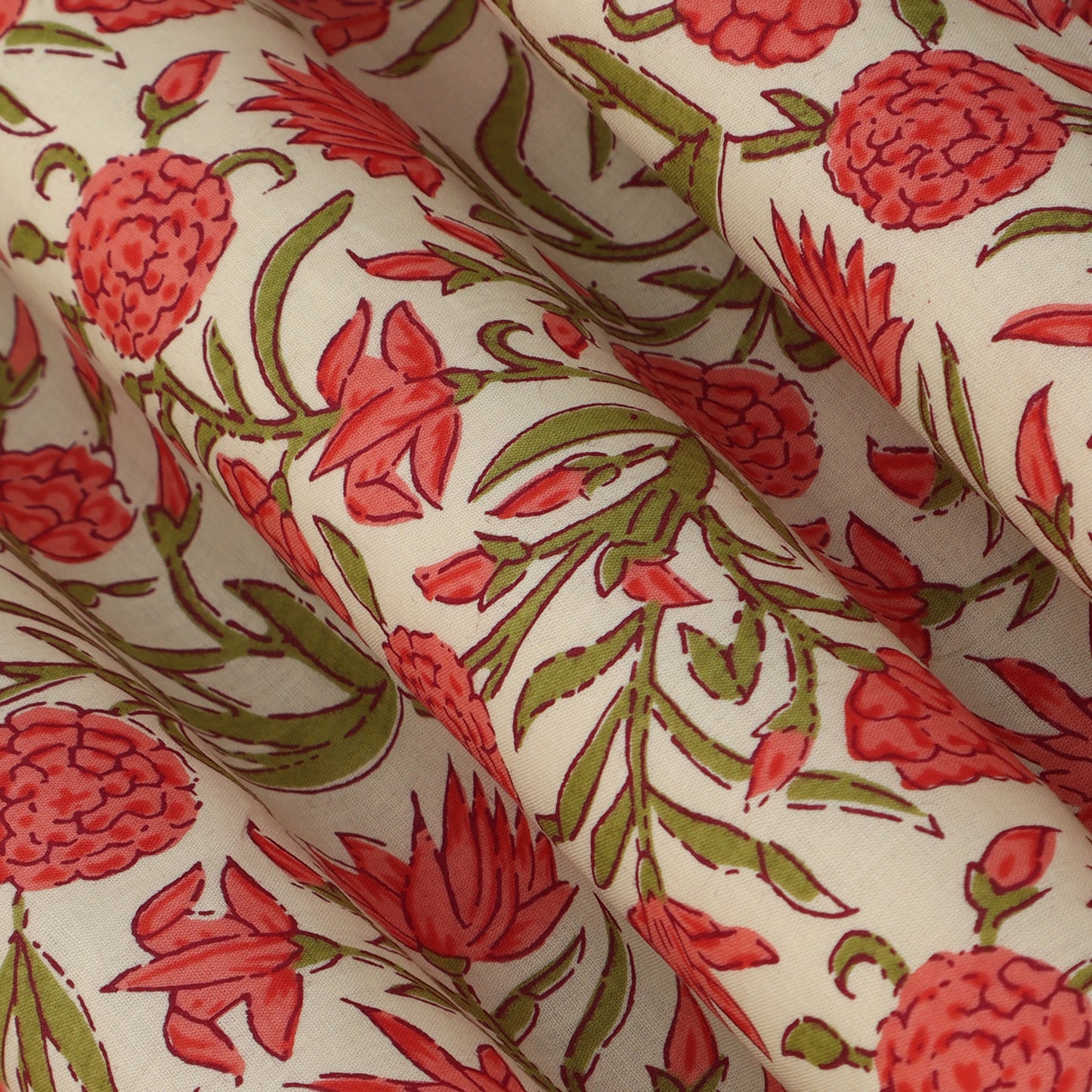 Floral Cotton Print Fabric