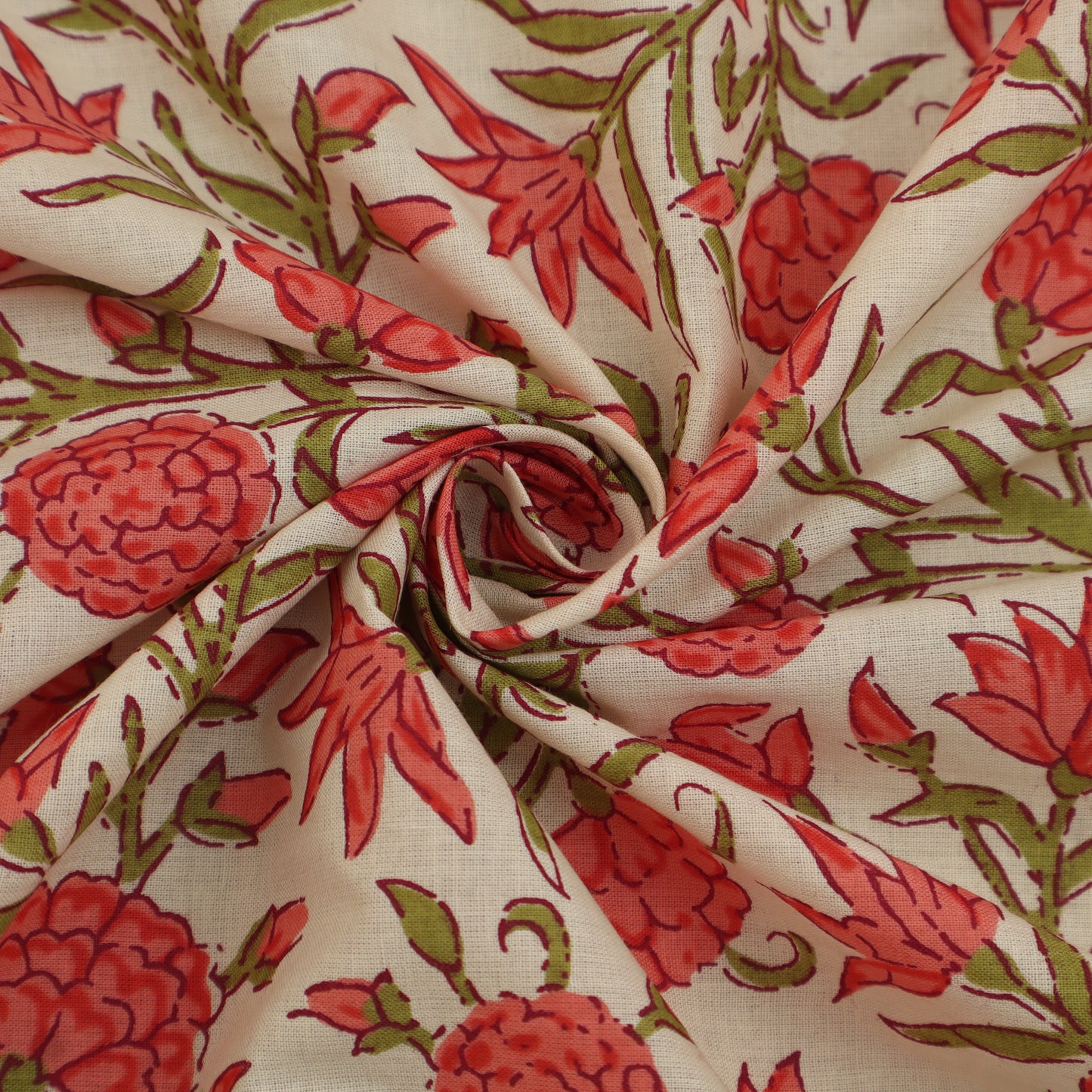 Floral Cotton Print Fabric