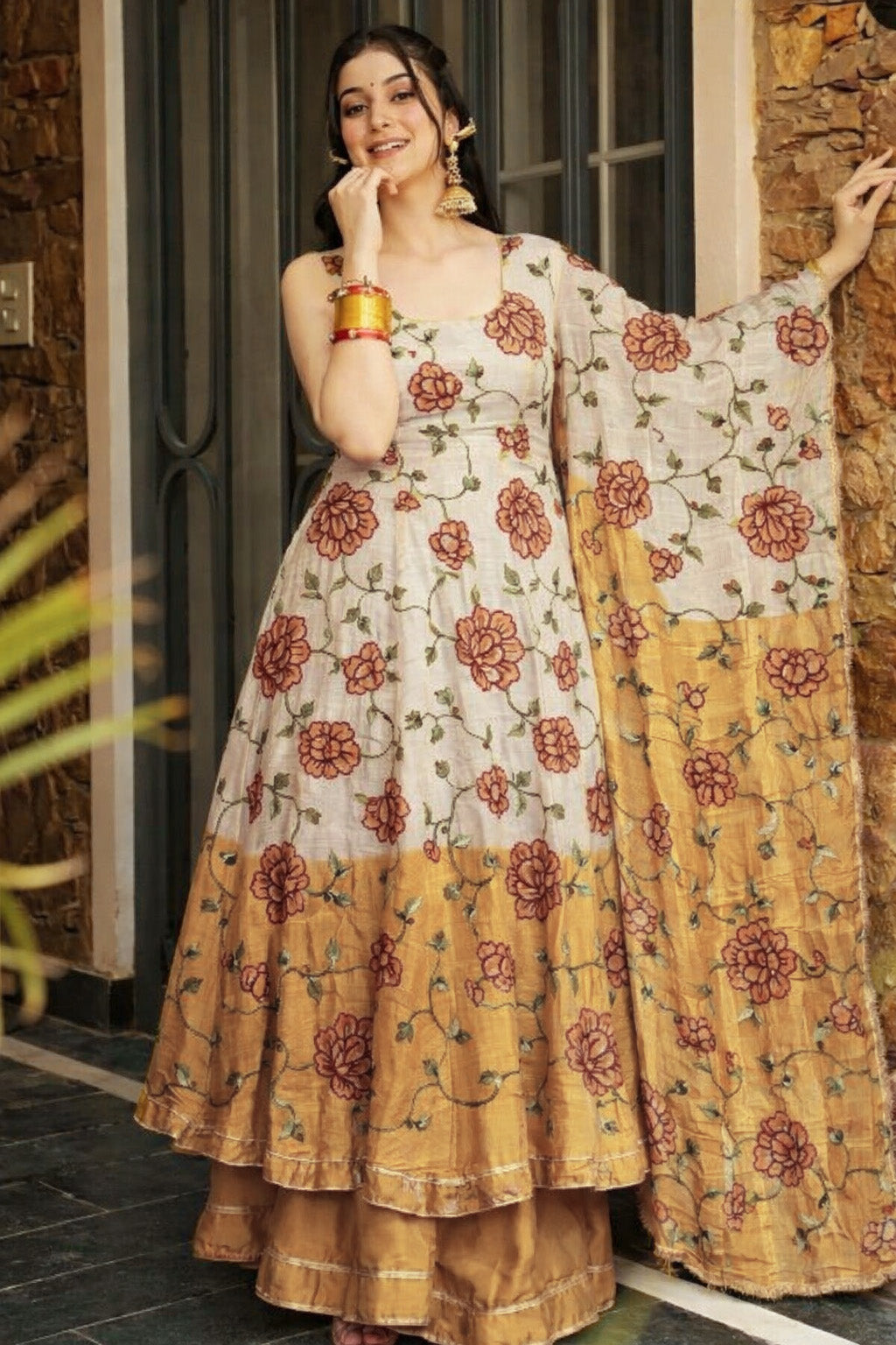 Tissue Brocade Embroidery