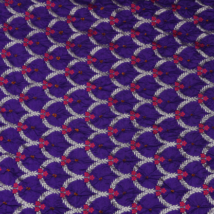 Pure Bandhej Fabric
