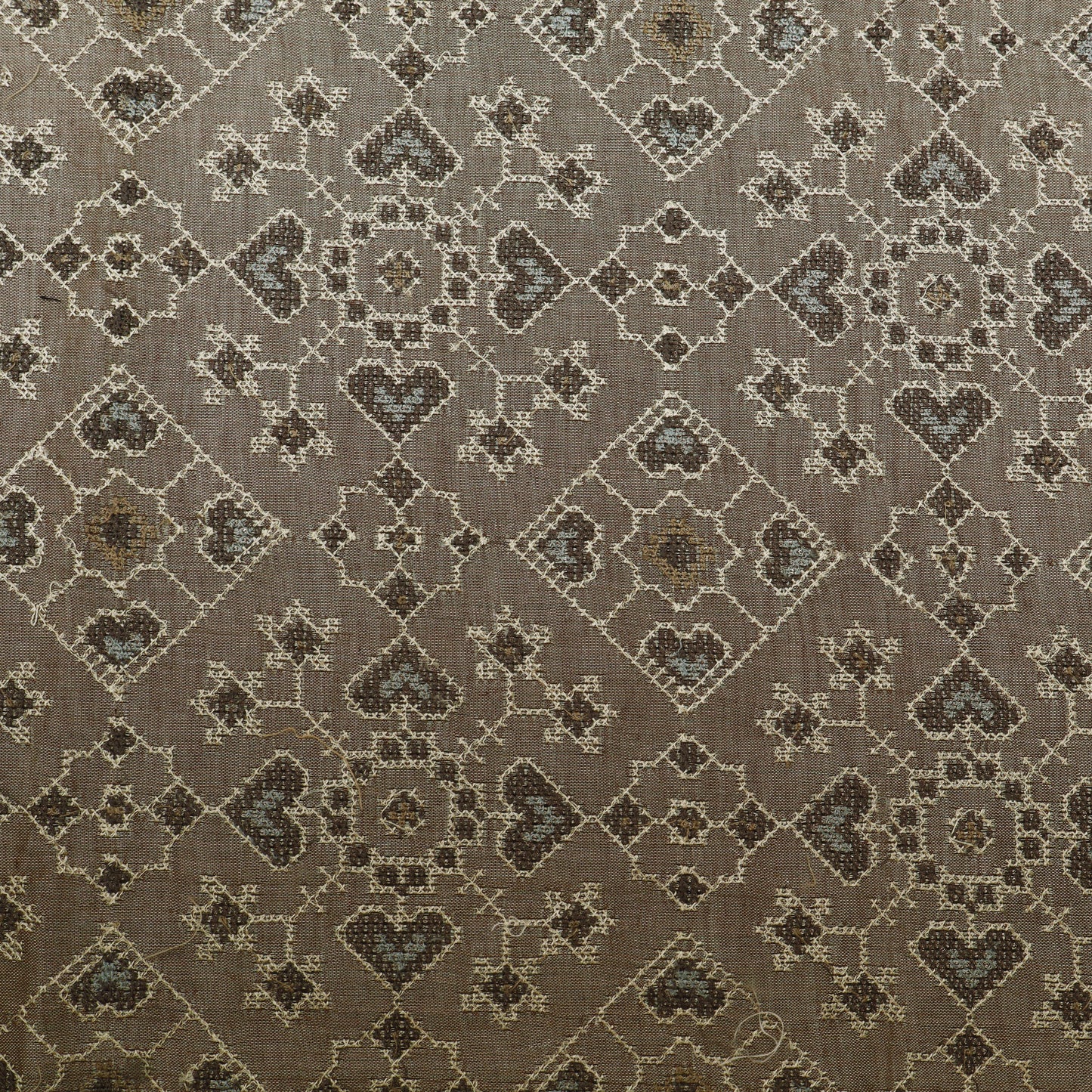 Tissue Brocade Embroidery Fabric