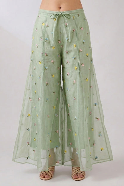 Chanderi Embroidery Fabric