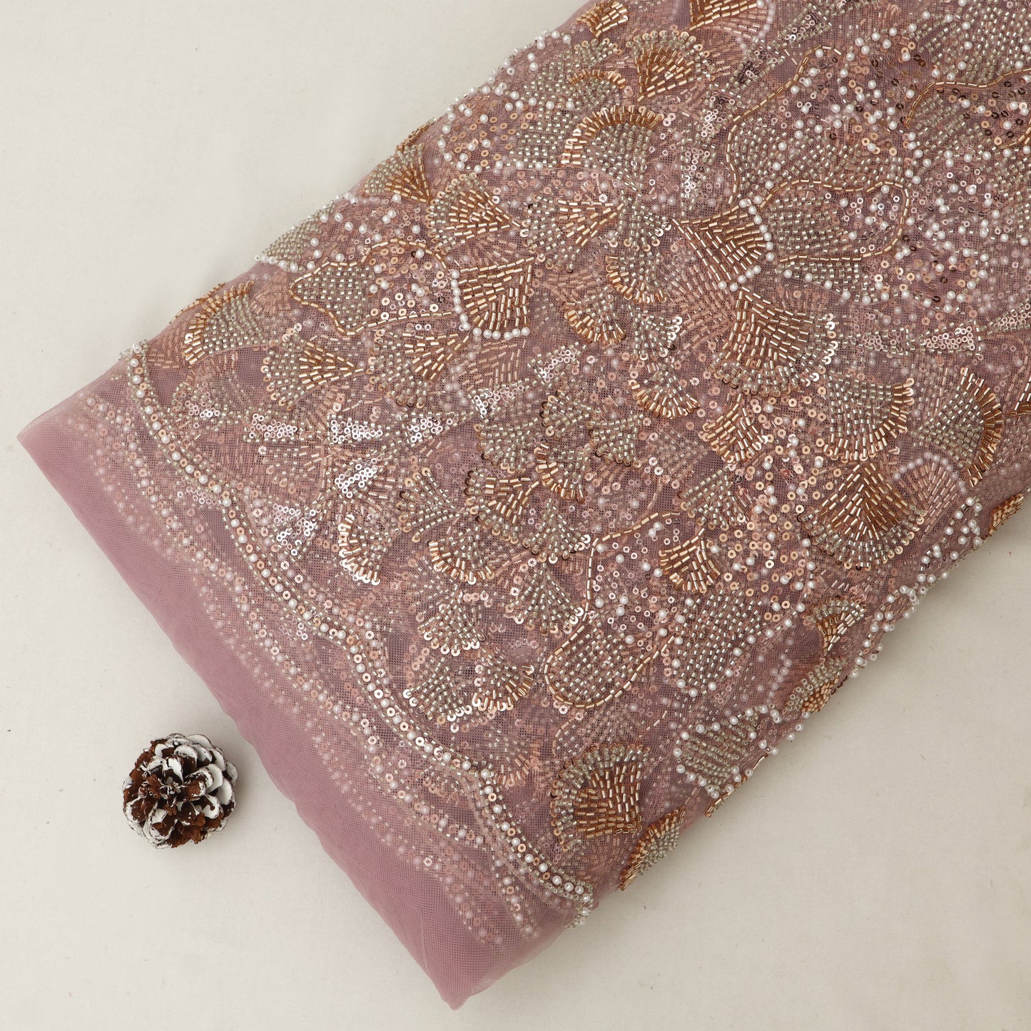 Net Embroidery Fabric