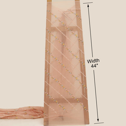 Chanderi Embroidery Fabric