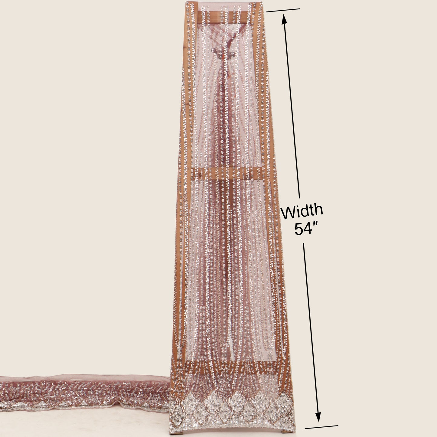 Net Embroidery Fabric