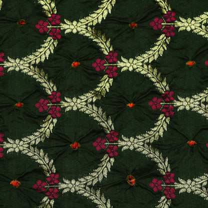 Pure Bandhej Fabric