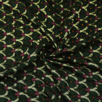 Pure Bandhej Fabric