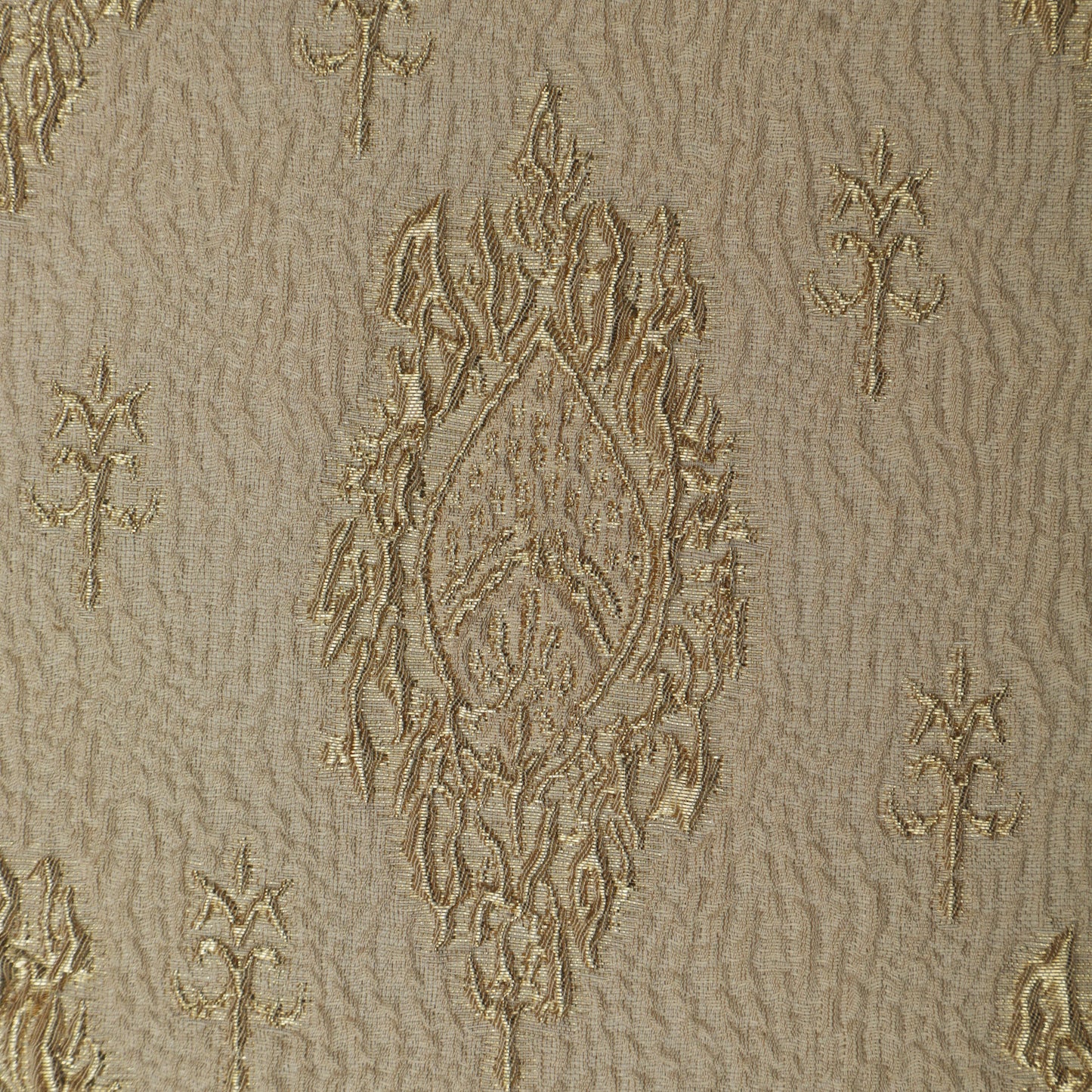 Beige Color Fukro Jaquard Fabric