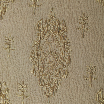 Beige Color Fukro Jaquard Fabric