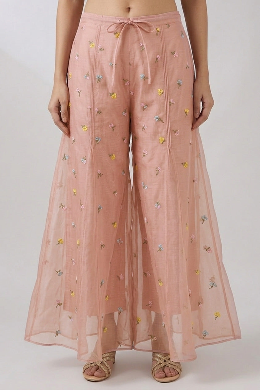 Chanderi Embroidery Fabric