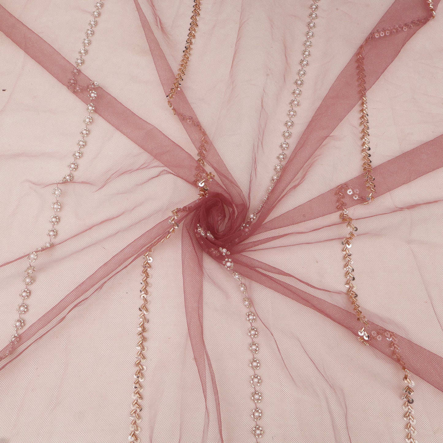 Net Embroidery Fabric