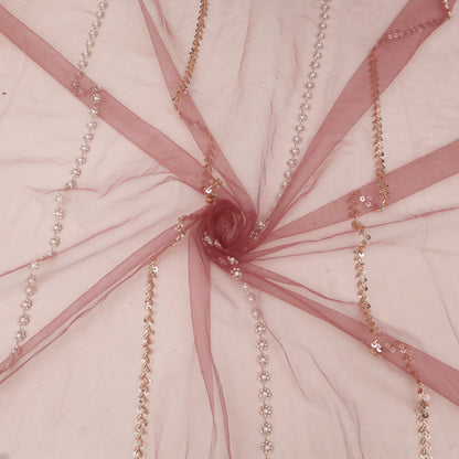 Net Embroidery Fabric