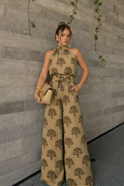 Linen Digital Print Fabric