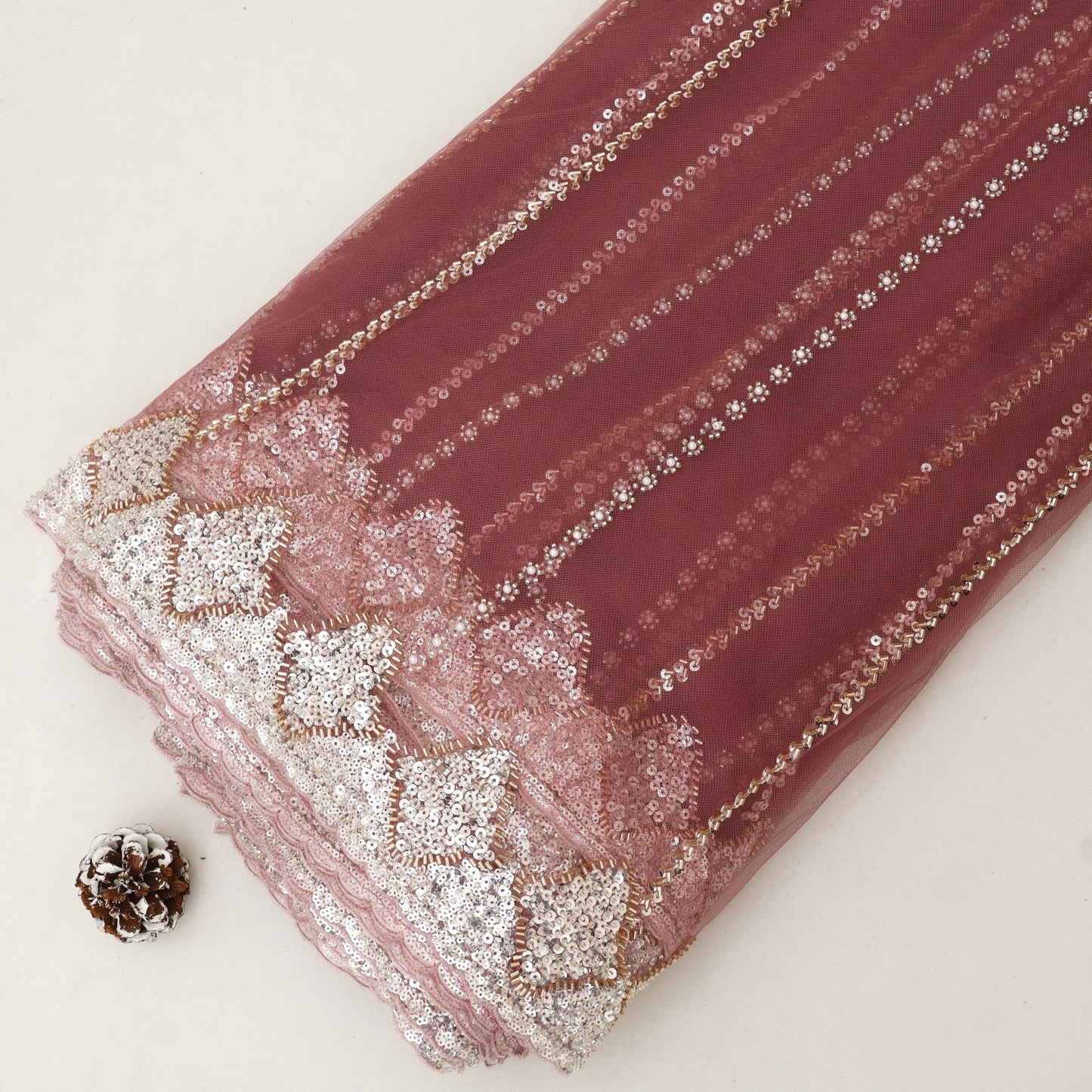 Net Embroidery Fabric