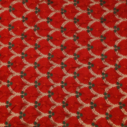 Pure Bandhej Fabric