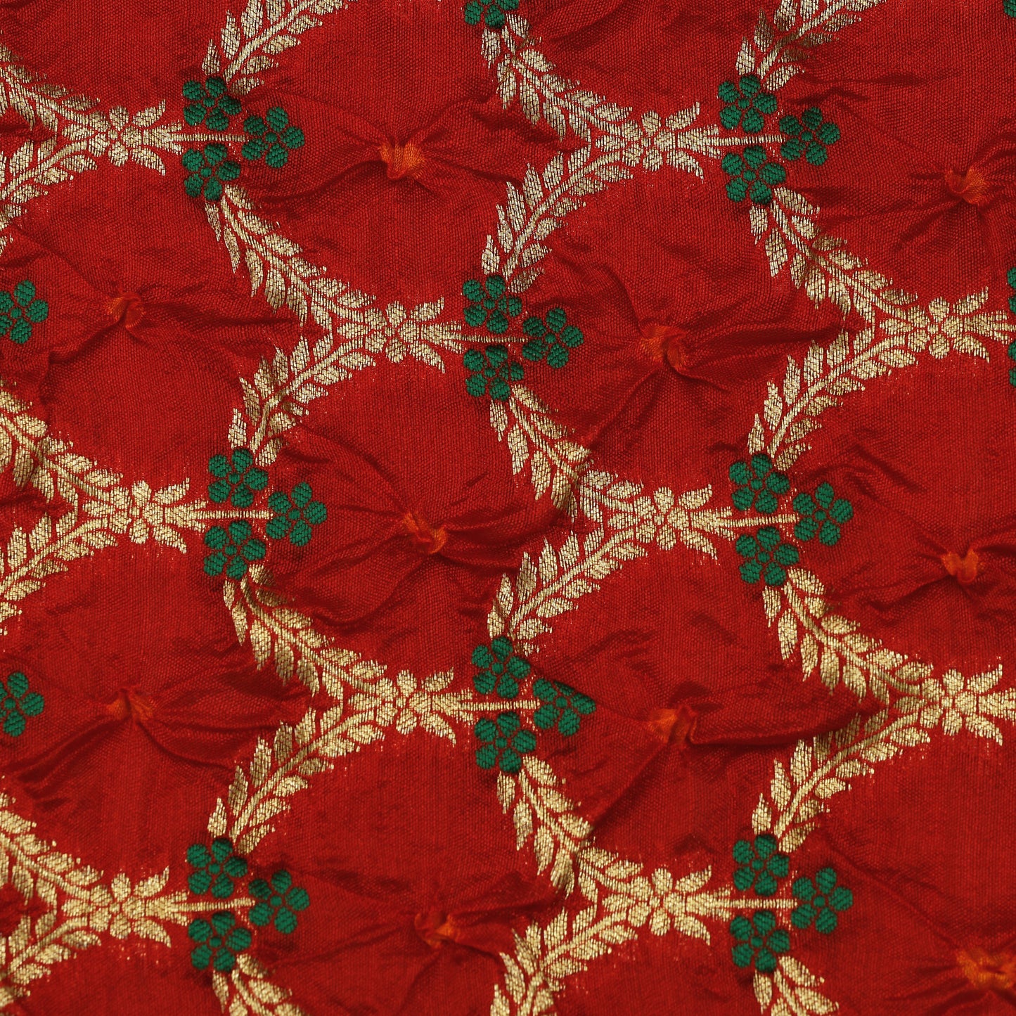 Pure Bandhej Fabric