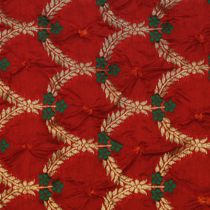 Pure Bandhej Fabric
